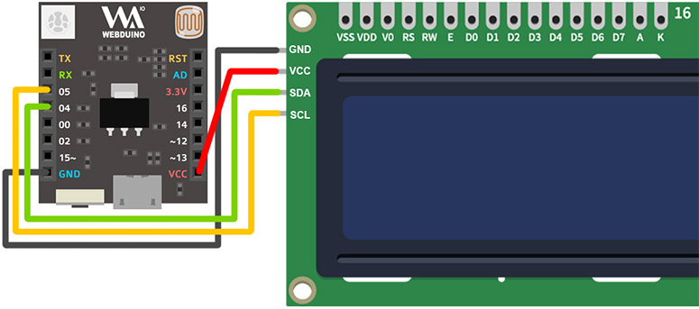 Smart LCD 接線示意圖