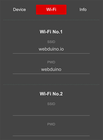 Webduino Smart 初始化